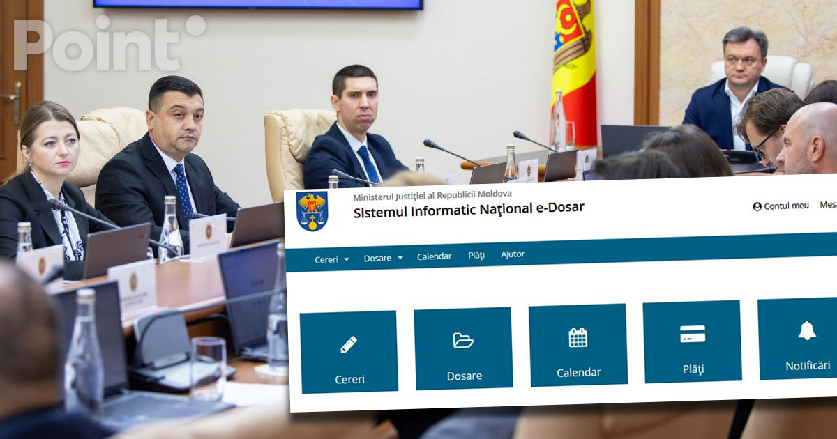 Sistemul informațional e-Dosar a fost aprobat de Guvern.