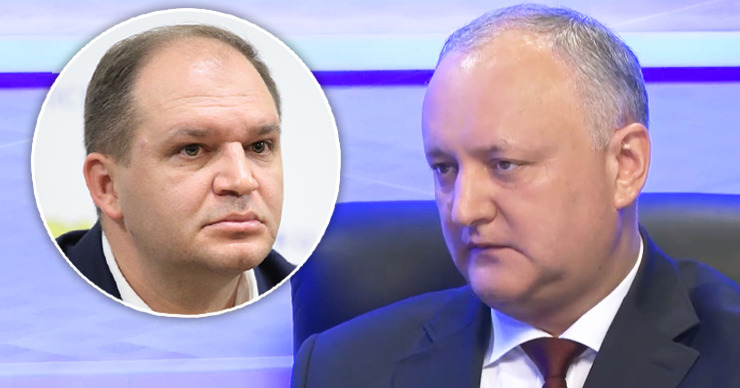 Додон о Движении национальной альтернативы Чебана: Это не наш проект. Коллаж: Point.md