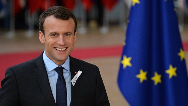 Президент Франции Эммануэль Макрон.