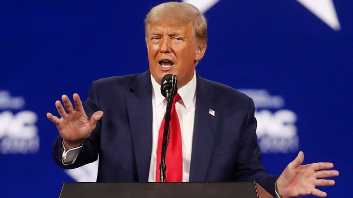 Экс-президент США Дональд Трамп.