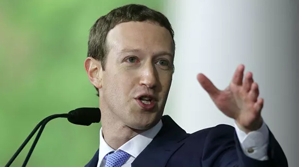 Глава корпорации Facebook Марк Цукерберг.