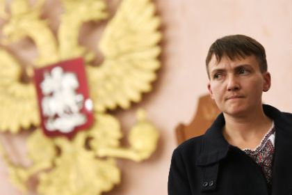 Народный депутат Украины Надежда Савченко.