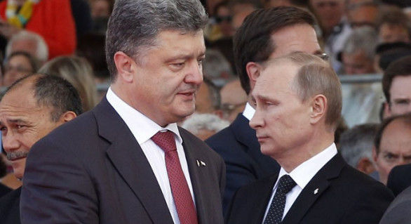 Petro Poroșenko a declarat luni că nu are deloc încredere în omologul său rus Vladimir Putin. Foto: independent.md