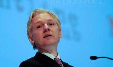 Julian Assange (Imagine: Mediafax Foto/AFP)