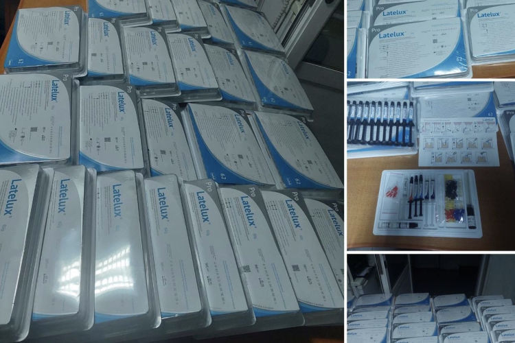 У гражданина Узбекистана обнаружена партия пломбировочного материала.