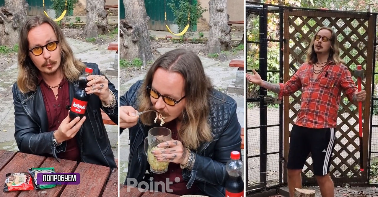 Un tiktoker din Moldova a trecut în revistă tăițeii și cola de la Moscova și a prins un val de ură.
