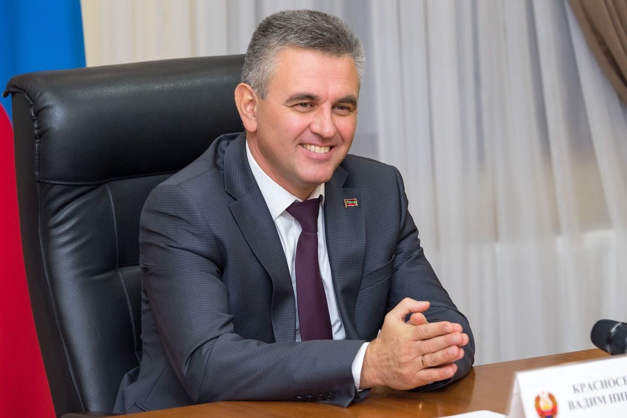  Глава Приднестровья Вадим Красносельский.