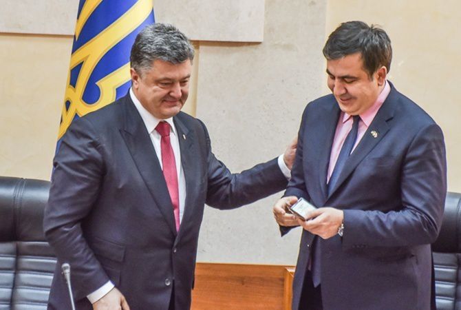 Порошенко спокойно воспринял возможность перехода Саакашвили в стан оппозиции.