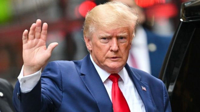 Дональд Трамп начинает предвыборную кампанию.