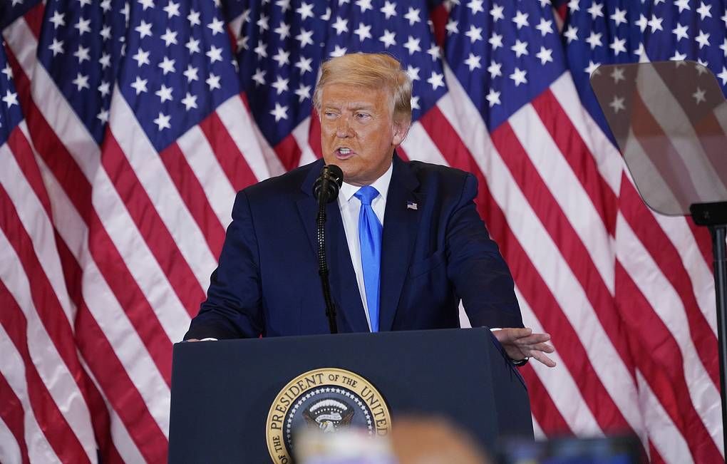 Трамп обратится в Верховный суд США в связи с ситуацией на выборах. Фото: tass.ru.