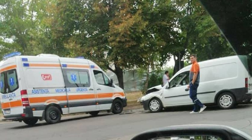 На Чеканах столкнулись три автомобиля.