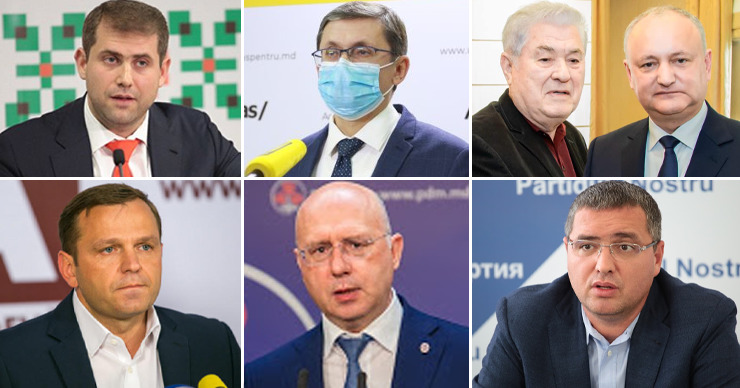 До начала избирательной кампании 13 кандидатов потратили 11,69 миллиона леев. Коллаж: Point.md.