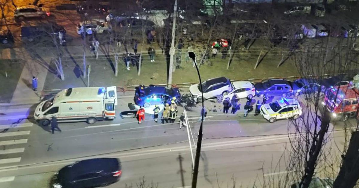 Un șofer beat a tamponat cinci mașini în Capitală: Compania de asigurări amână plata despăgubirilor.