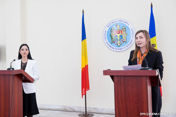 Comisia moldo-română pentru integrare europeană s-a reunit după doi ani. Foto: ipn.md/Elena Covalenco