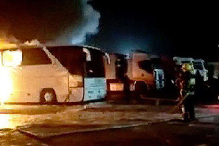 Дело о серийных поджогах автобусов передано в суд.