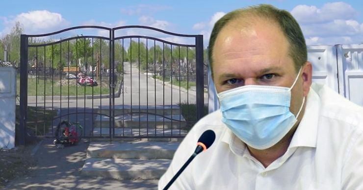 Чебан об обысках на кладбище: Каждый должен нести ответственность. Коллаж: Point.md