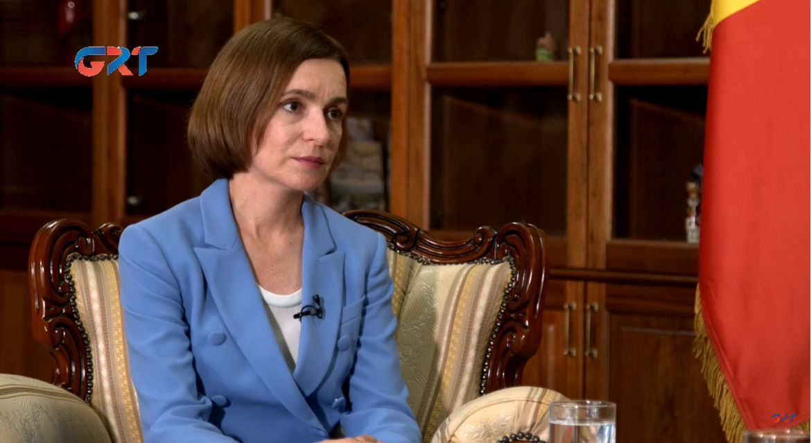 Президент Республики Молдова Майя Санду. 