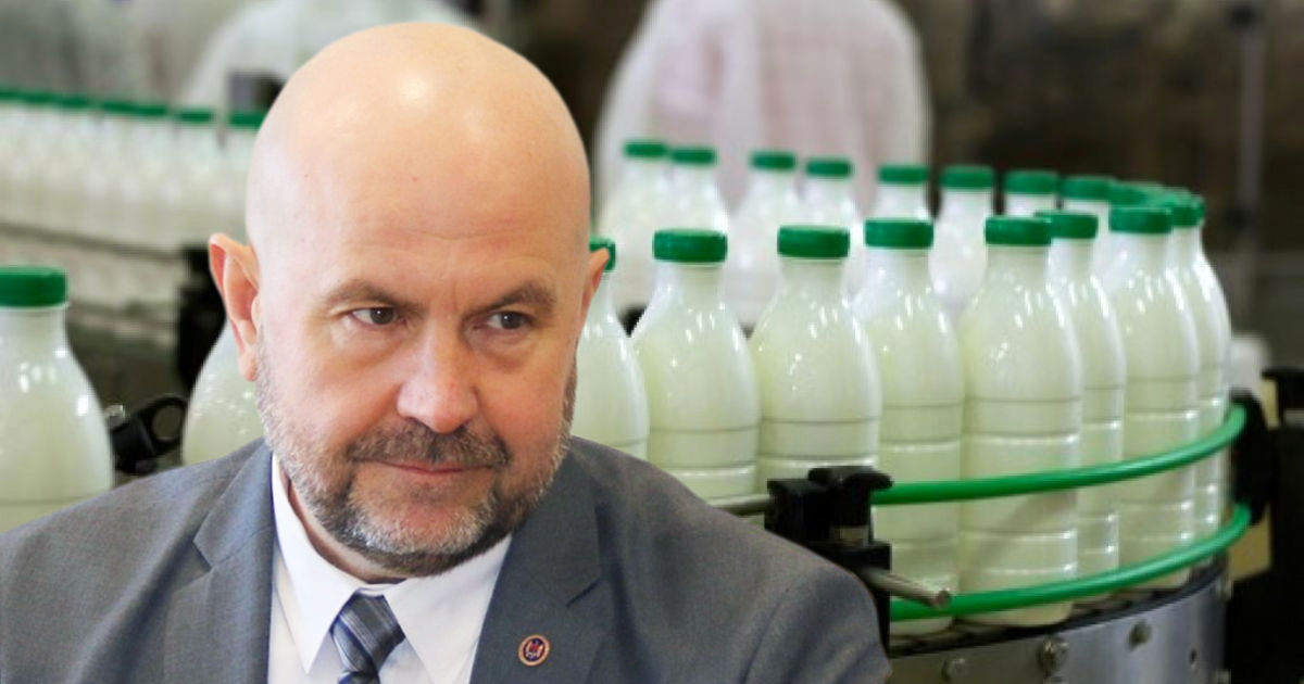 Глава Минсельхоза просит, чтобы в магазинах было больше местного молока. Коллаж: Point.md