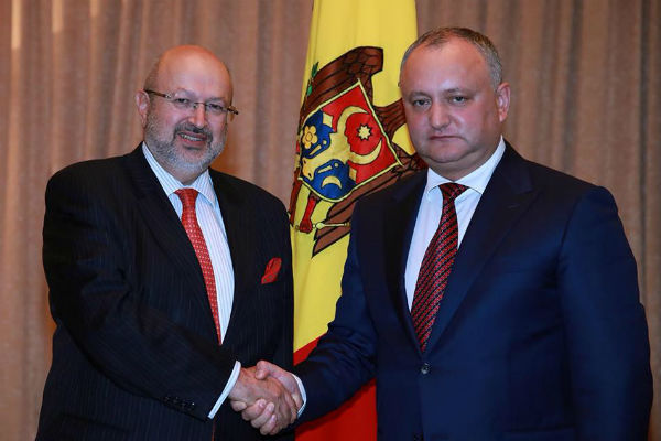 Dodon în dialog cu comisarul OSCE pentru minorități naționale