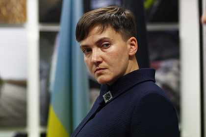 Депутат Верховной Рады Украины Надежда Савченко.