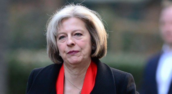 Premierul britanic Theresa May.