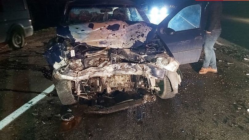В Рышканском районе произошла авария: водитель получил травмы.