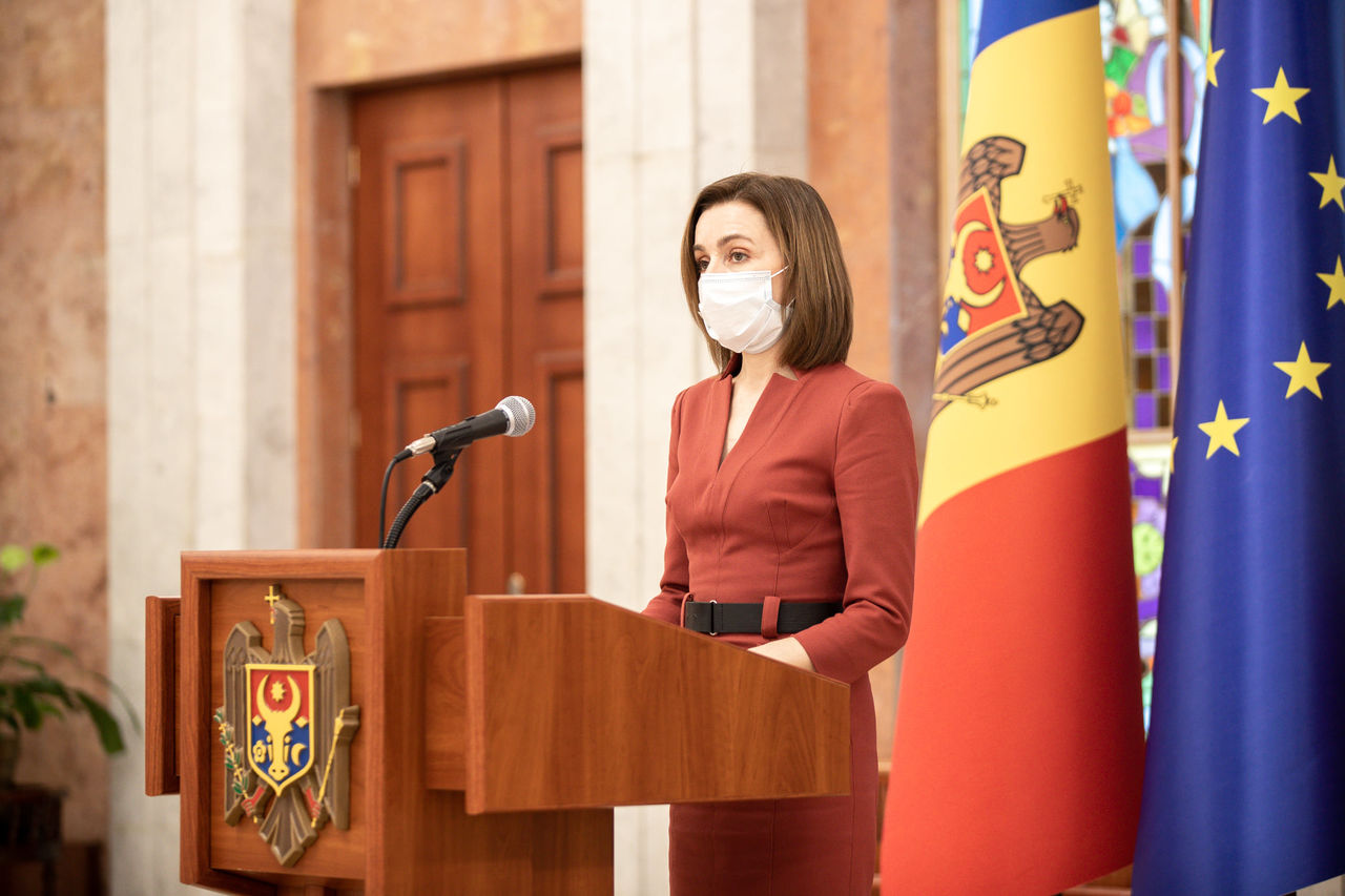 Президент Молдовы Майя Санду.