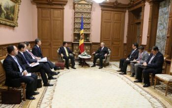 Nicolae Timofti a dat o apreciere înaltă astăzi, în cadrul unei întrevederi cu ministrul Afacerilor Externe al României
