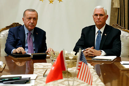 Турция и США договорились приостановить операцию в Сирии.