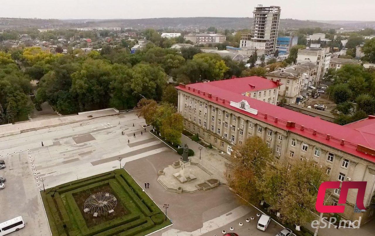 Бельцы с высоты птичьего полета.