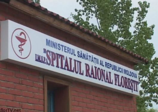 Secţia consultativă a Spitalului raional din Floreşti a fost jefuită. Foto: flortv.net