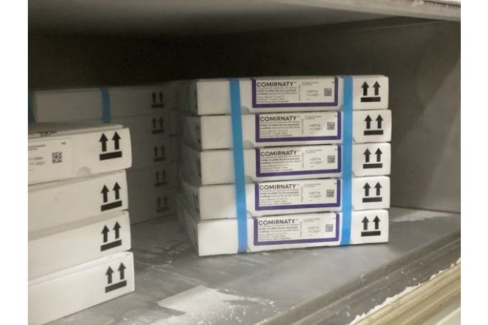 В Молдову доставлена еще одна партия вакцины Pfizer/ BioNTech.