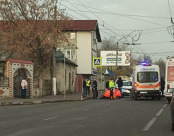 В Бельцах на пешеходном переходе сбита 18-летняя девушка.