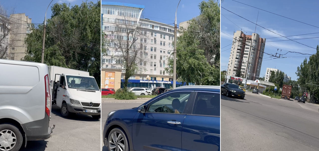 Жители города Кодру требуют установить светофоры на опасном перекрестке в районе Телецентра.