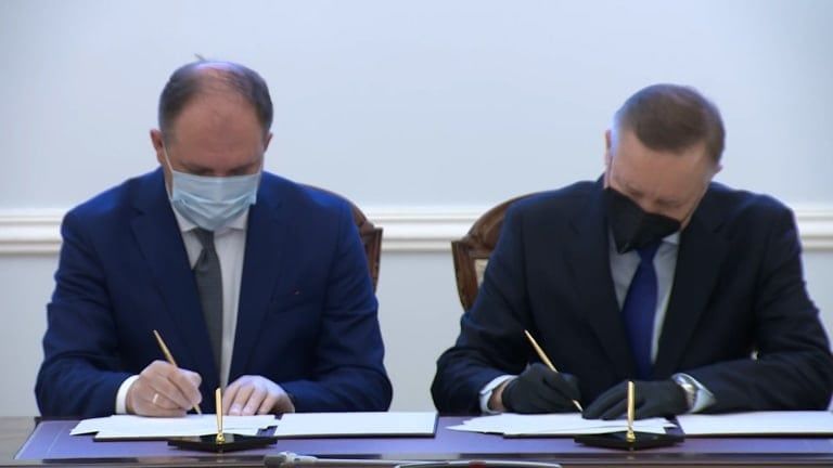 Чебан: Подписали с губернатором Санкт-Петербурга важное соглашение.