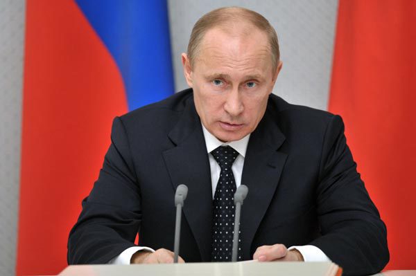 Российский лидер также снова призвал Киев начать переговоры с сепаратистами.  Фото: tiras.ru.