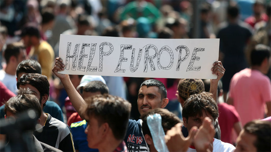 В Европе число заявлений на убежище снизилось на 18%.