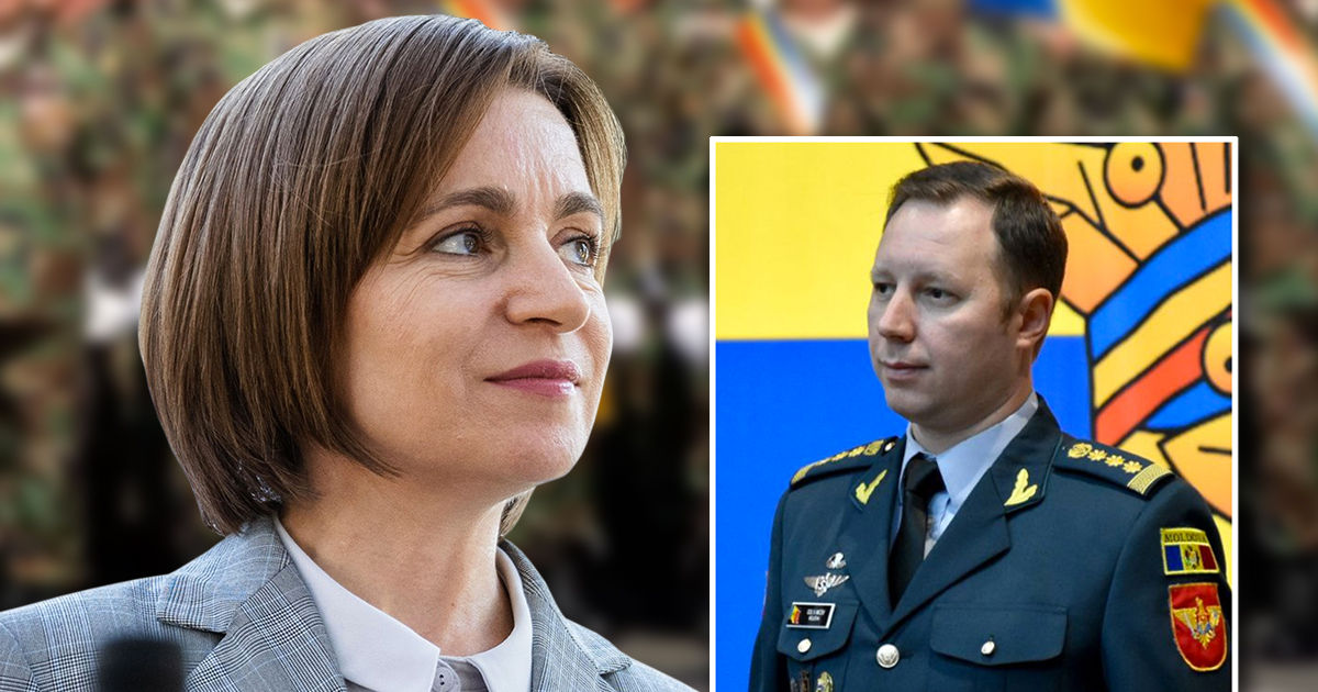 Maia Sandu a conferit gradul militar de general de brigadă colonelului Vitalie Micov.