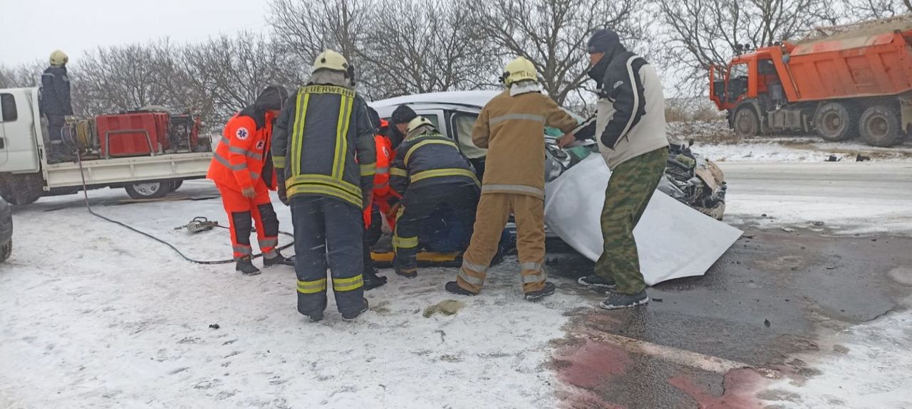 В Рышканском районе произошли два серьезных ДТП.