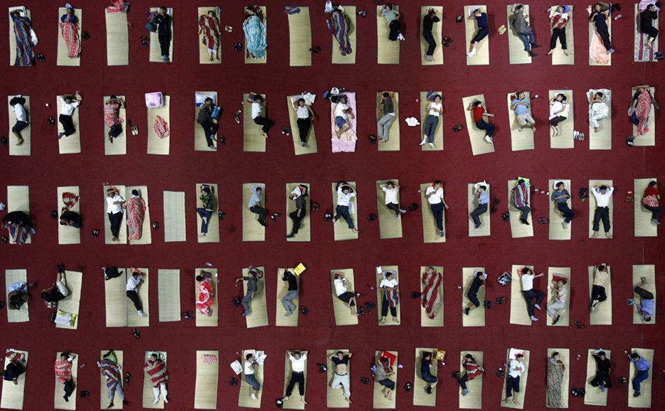 23 de fotografii șocante despre numărul de persoane din China