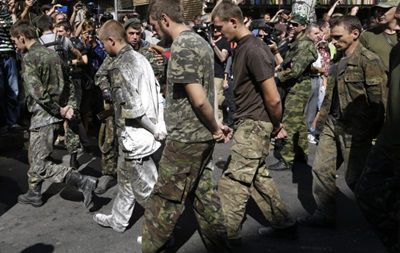 Из плена освобождены 10 военных из батальона "Айдар".