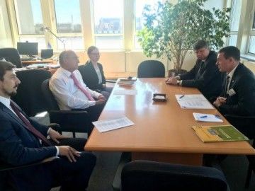 На встрече обсуждался вопрос энергетической безопасности Молдовы.