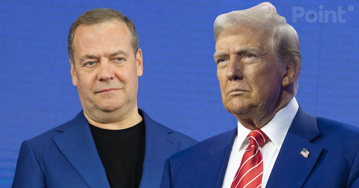 Трамп назвал Медведева «тупым человеком».