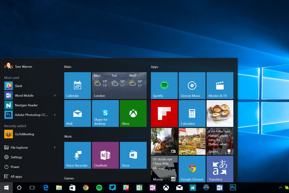 Microsoft тестирует новые кнопки в Windows 10.