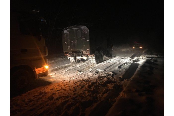 Mai multe trasee naționale urmează a fi patrulate pe parcursul nopții. Foto: Moldpres