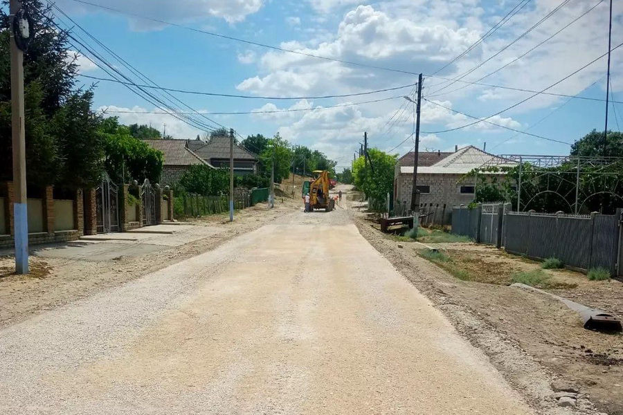 В Бешалме отремонтировали еще один участок центральной улицы.