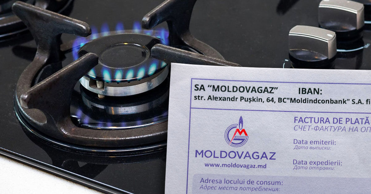 Жители Молдовы стали получать ноябрьские квитанции за газ: Приятно удивлены.