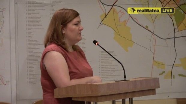 Declarații sexiste către o funcționară de la Primărie?! Întrebarea adresată. Foto: Captură video