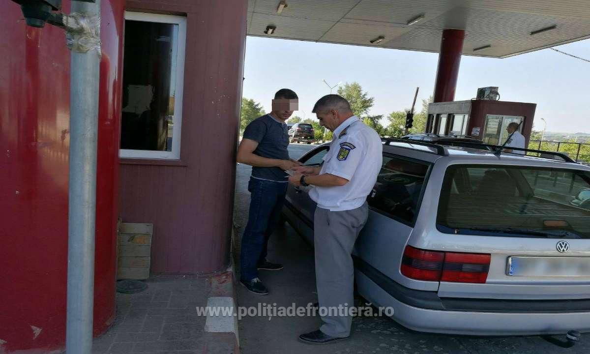 Doi moldoveni, în zile diferite dar cu aceeași aventură la frontieră. Foto: politiadefrontiera.ro