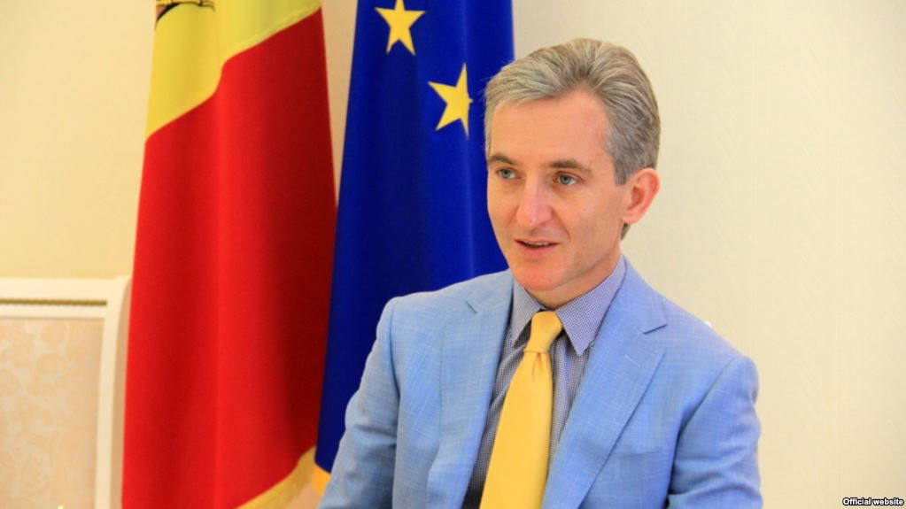 Vicepreședintele Parlamentului, liderul Partidului Popular European din Moldova, Iurie Leancă.